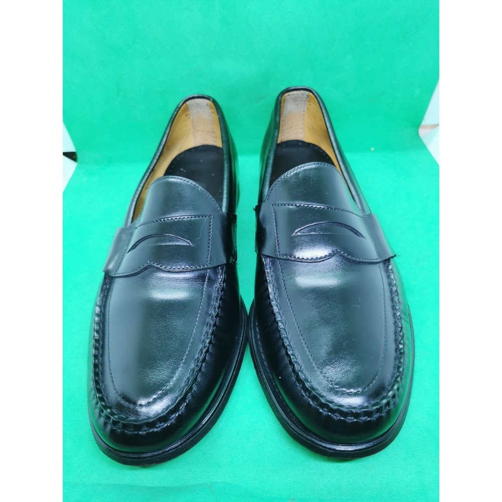 Sebago Cayman II Penny Loafers Men's Size 11 EEE Extra Black Leather Made in USA - Picture 7 of 16